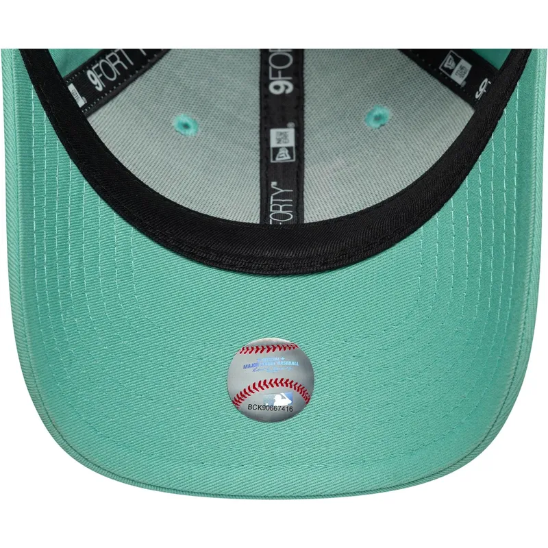 kapa-zaobljena-zelena-podesiv-za-djecu-9forty-league-essential-los-angeles-dodgers-mlb-new-era