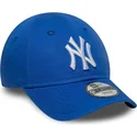 kapa-zaobljena-plava-podesiv-za-djecu-9forty-league-essential-new-york-yankees-mlb-new-era