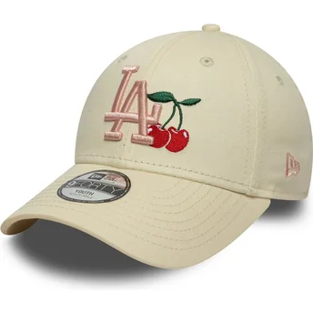 Kapa zaobljena bež podesiv za djecu 9FORTY Fruit Icon New York Yankees MLB New Era