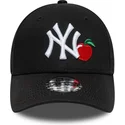kapa-zaobljena-crna-podesiv-za-djecu-9forty-fruit-icon-new-york-yankees-mlb-new-era