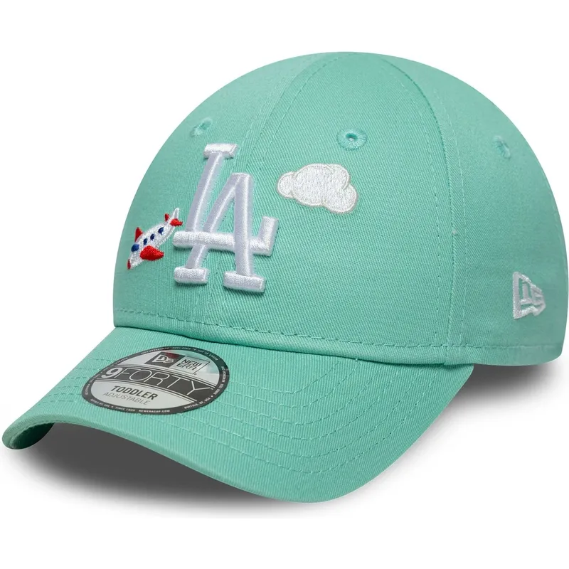 kapa-zaobljena-zelena-podesiv-za-djecu-9forty-plane-icon-new-york-yankees-mlb-new-era