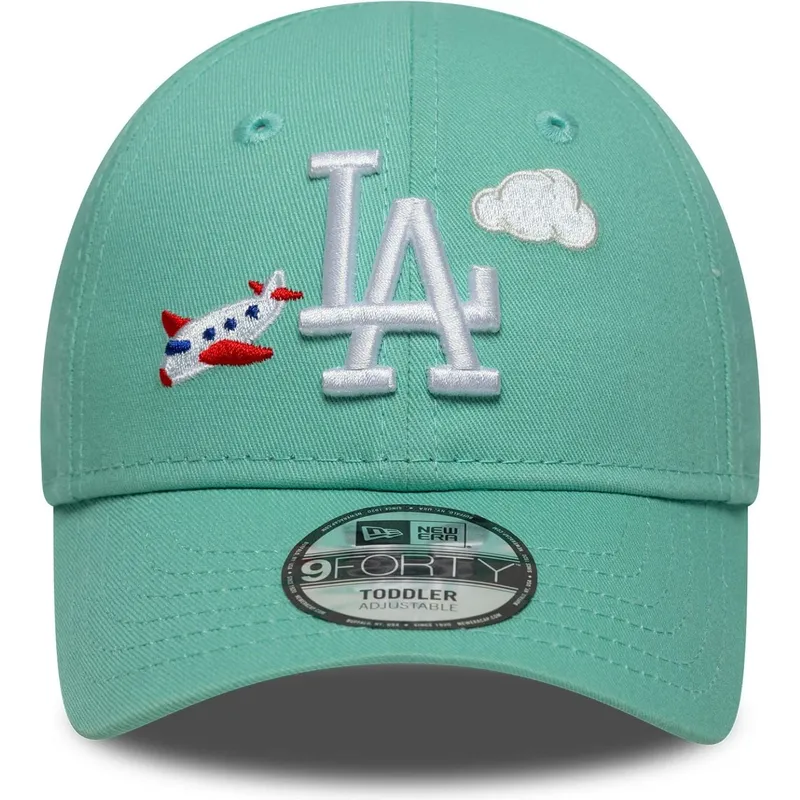kapa-zaobljena-zelena-podesiv-za-djecu-9forty-plane-icon-new-york-yankees-mlb-new-era
