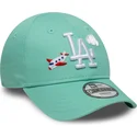 kapa-zaobljena-zelena-podesiv-za-djecu-9forty-plane-icon-new-york-yankees-mlb-new-era