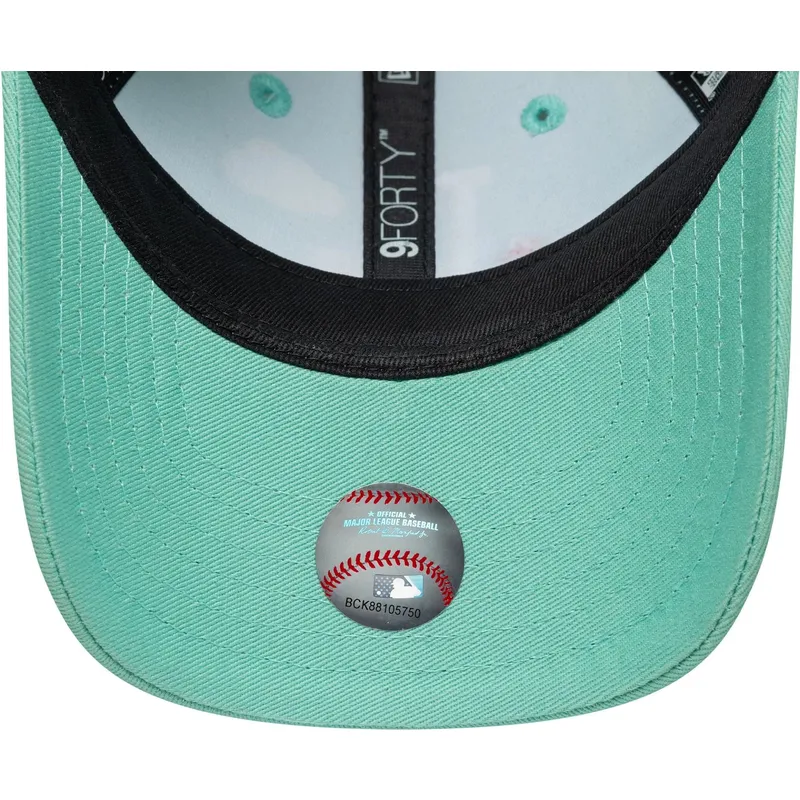 kapa-zaobljena-zelena-podesiv-za-djecu-9forty-plane-icon-new-york-yankees-mlb-new-era