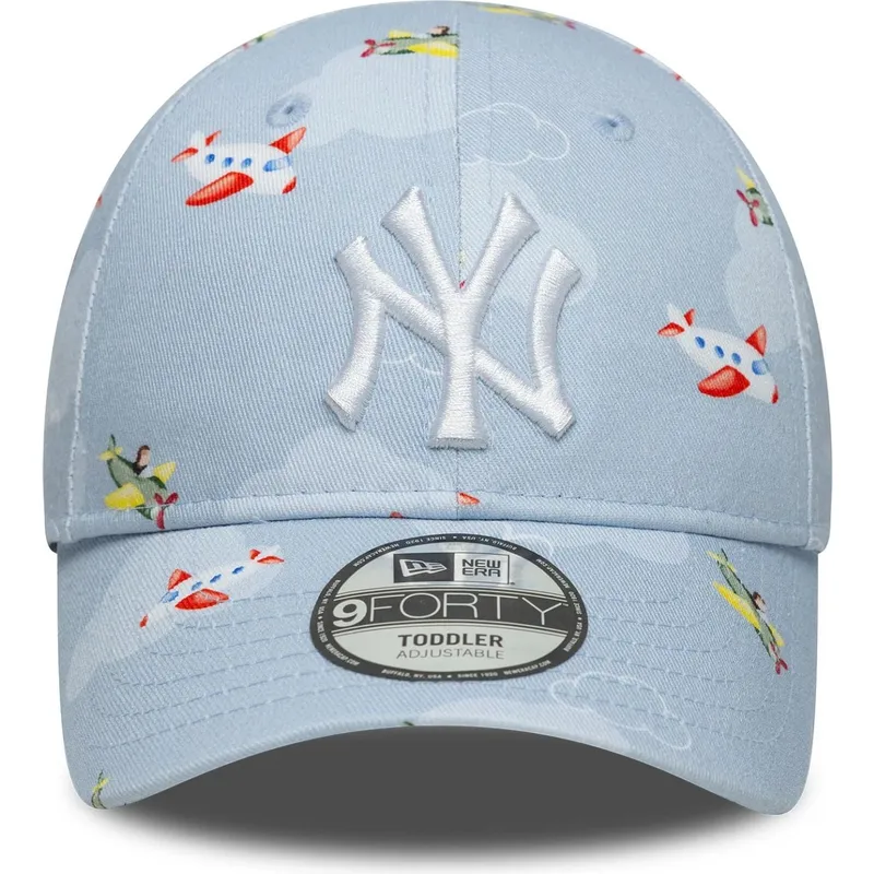 kapa-zaobljena-plava-podesiv-za-djecu-9forty-plane-all-over-print-new-york-yankees-mlb-new-era