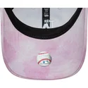 new-era-curved-brim-youth-9twenty-tie-dye-los-angeles-dodgers-mlb-pink-adjustable-cap