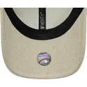cap-zaobljena-beige-adjustable-strap-9twenty-linen-new-york-yankees-mlb-new-era