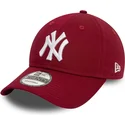 kapa-zaobljena-crvena-podesiv-9twenty-league-essential-new-york-yankees-mlb-new-era