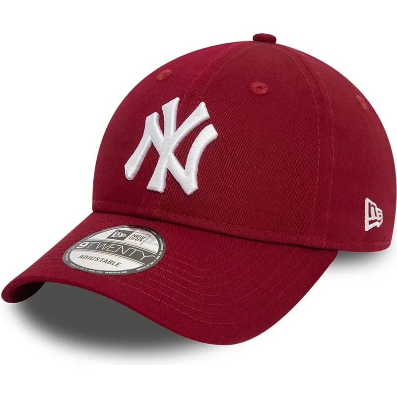 kapa-zaobljena-crvena-podesiv-9twenty-league-essential-new-york-yankees-mlb-new-era