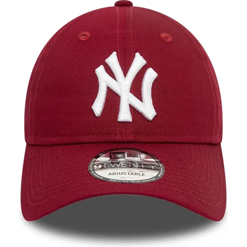 kapa-zaobljena-crvena-podesiv-9twenty-league-essential-new-york-yankees-mlb-new-era