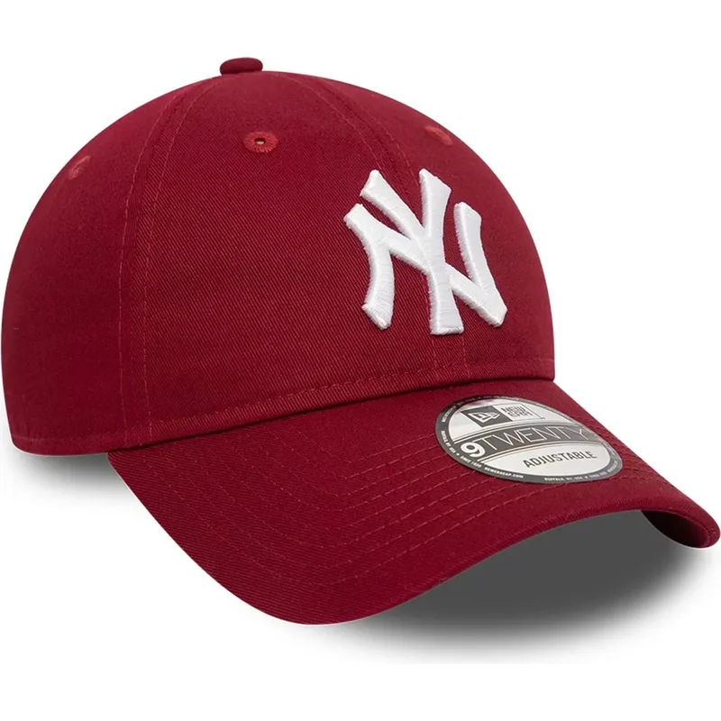 kapa-zaobljena-crvena-podesiv-9twenty-league-essential-new-york-yankees-mlb-new-era