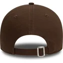 new-era-curved-brim-9twenty-league-essential-new-york-yankees-mlb-brown-adjustable-cap