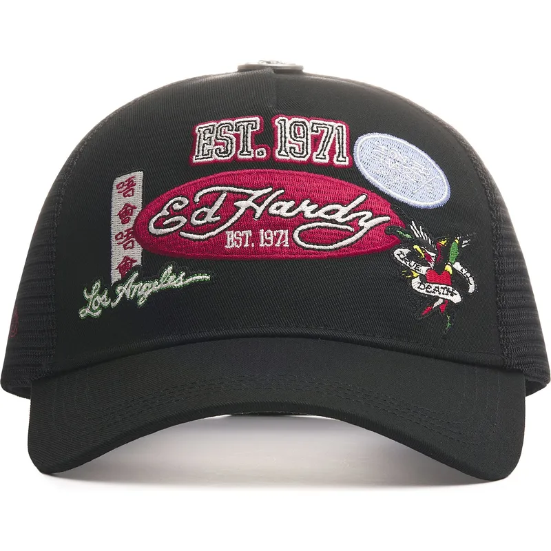 kapa-zaobljena-crna-snapback-est-1971-varsity-ed-hardy kapa-zaobljena-crna-snapback-est-1971-varsity-ed-hardy