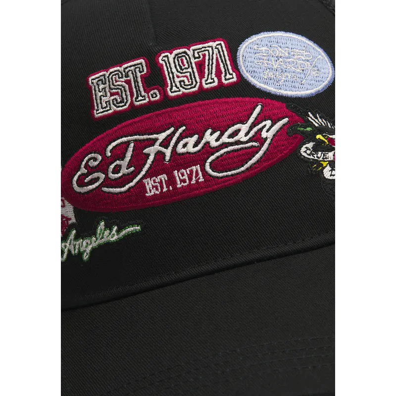 kapa-zaobljena-crna-snapback-est-1971-varsity-ed-hardy kapa-zaobljena-crna-snapback-est-1971-varsity-ed-hardy