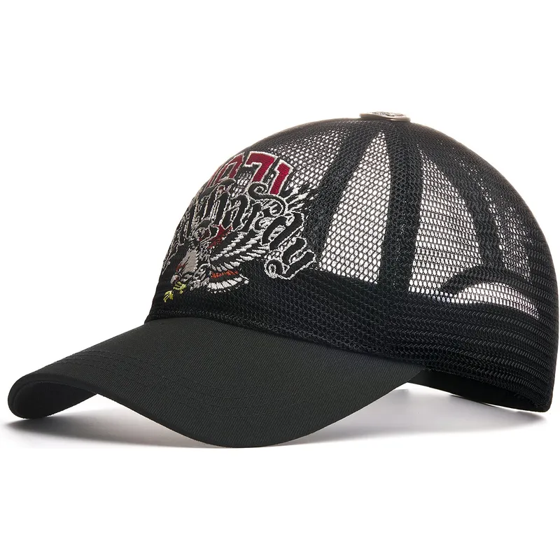 cap-zaobljena-black-snapback-ed-hardy