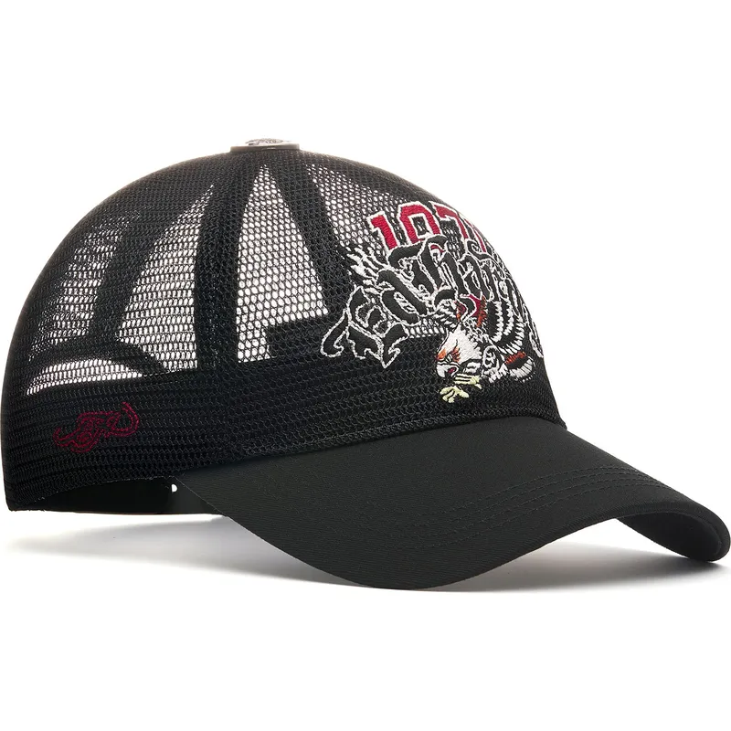 cap-zaobljena-black-snapback-ed-hardy