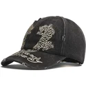 kapa-zaobljena-crna-podesiv-desert-tiger-ed-hardy