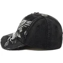 kapa-zaobljena-crna-podesiv-brave-hearts-ed-hardy