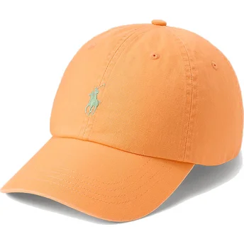 Cap zaobljena orange adjustable strap Polo Ralph Lauren