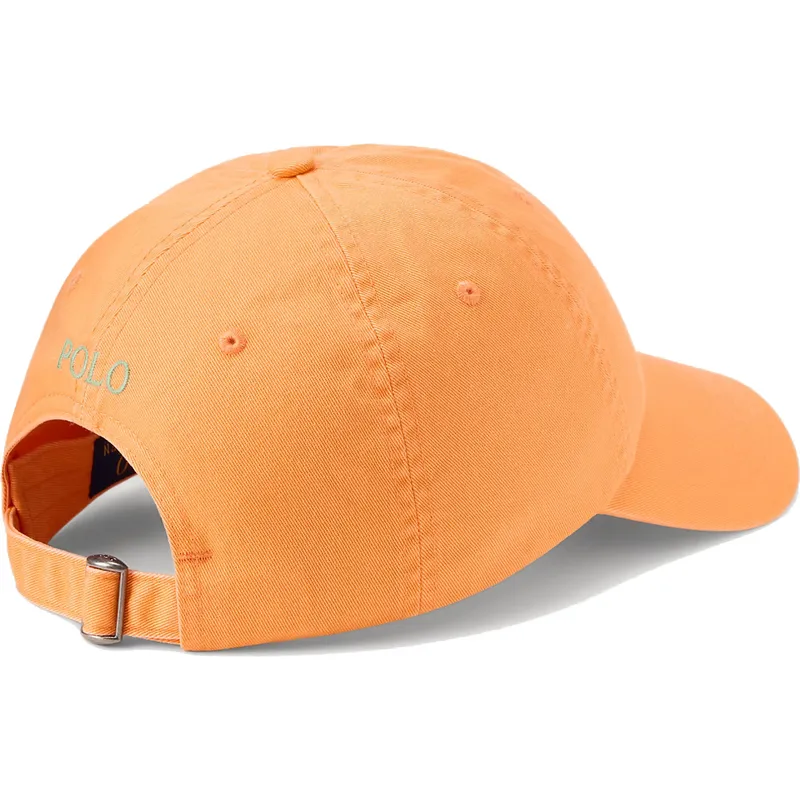 cap-zaobljena-orange-adjustable-strap-polo-ralph-lauren