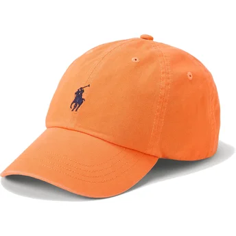 Cap zaobljena orange adjustable strap Polo Ralph Lauren