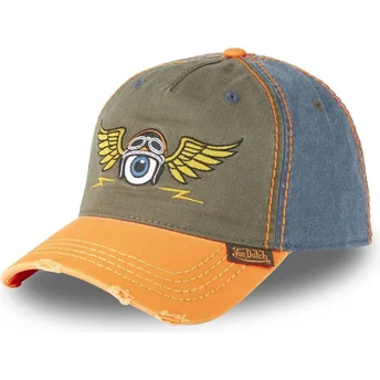 Kapa zaobljena višebojno podesiv RETRO14 Von Dutch
