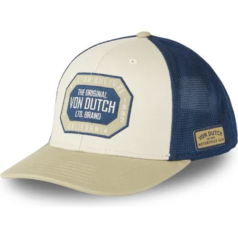 Kapa zaobljena bež snapback SEM10 Von Dutch