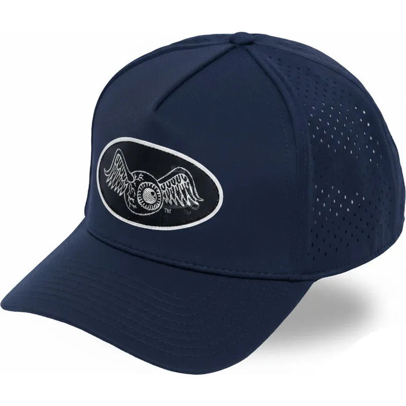cap-zaobljena-navy-blue-snapback-von-dutch