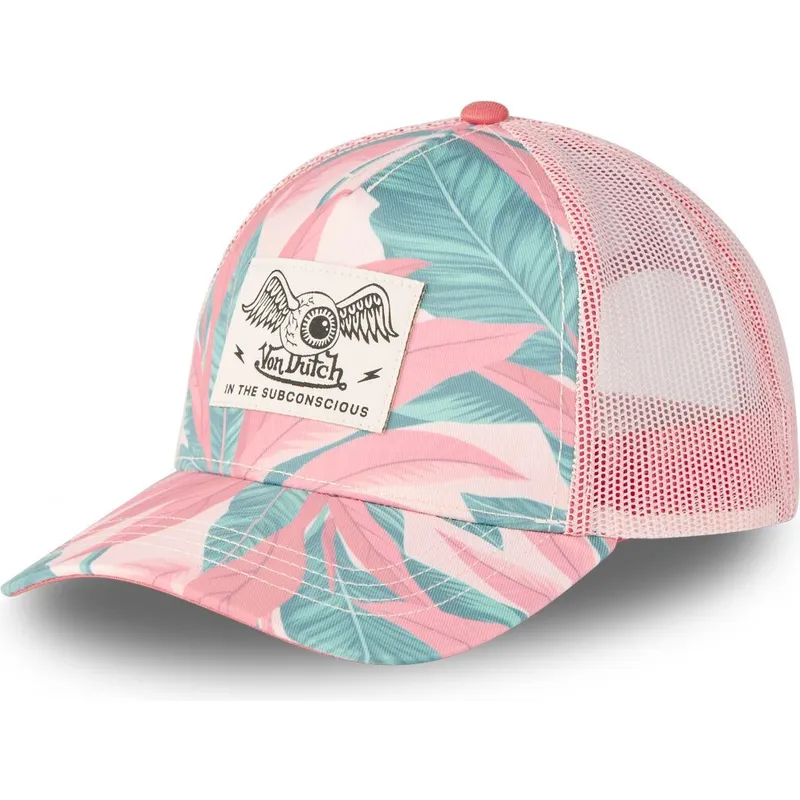cap-zaobljena-pink-snapback-von-dutch