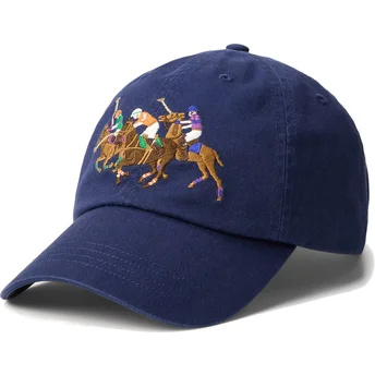 Cap zaobljena navy blue adjustable strap Polo Ralph Lauren
