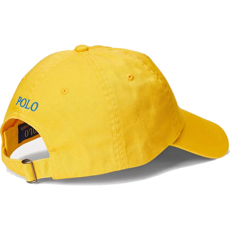 cap-zaobljena-yellow-adjustable-strap-polo-ralph-lauren