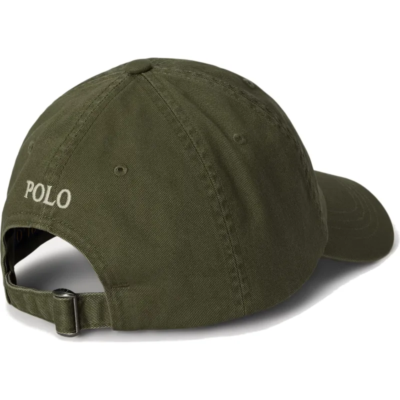 kape-zaobljena-zelena-podesiva-traka-cotton-chino-classic-sport-polo-ralph-lauren