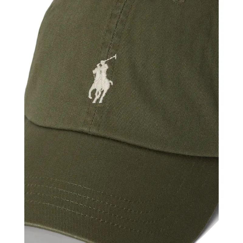 kape-zaobljena-zelena-podesiva-traka-cotton-chino-classic-sport-polo-ralph-lauren