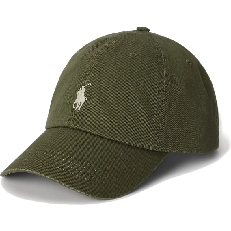kape-zaobljena-zelena-podesiva-traka-cotton-chino-classic-sport-polo-ralph-lauren