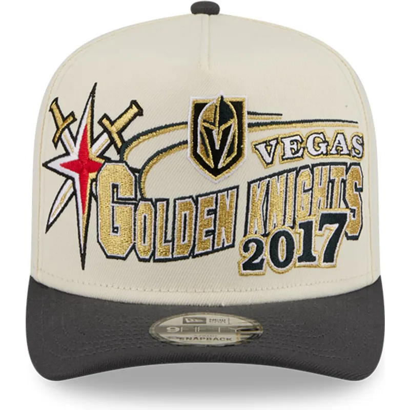 cap-zaobljena-beige-snapback-9fifty-a-frame-classic-vegas-golden-knights-nhl-new-era