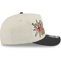 cap-zaobljena-beige-snapback-9fifty-a-frame-classic-vegas-golden-knights-nhl-new-era