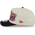 new-era-curved-brim-9fifty-a-frame-classic-boston-red-sox-mlb-beige-and-black-snapback-cap