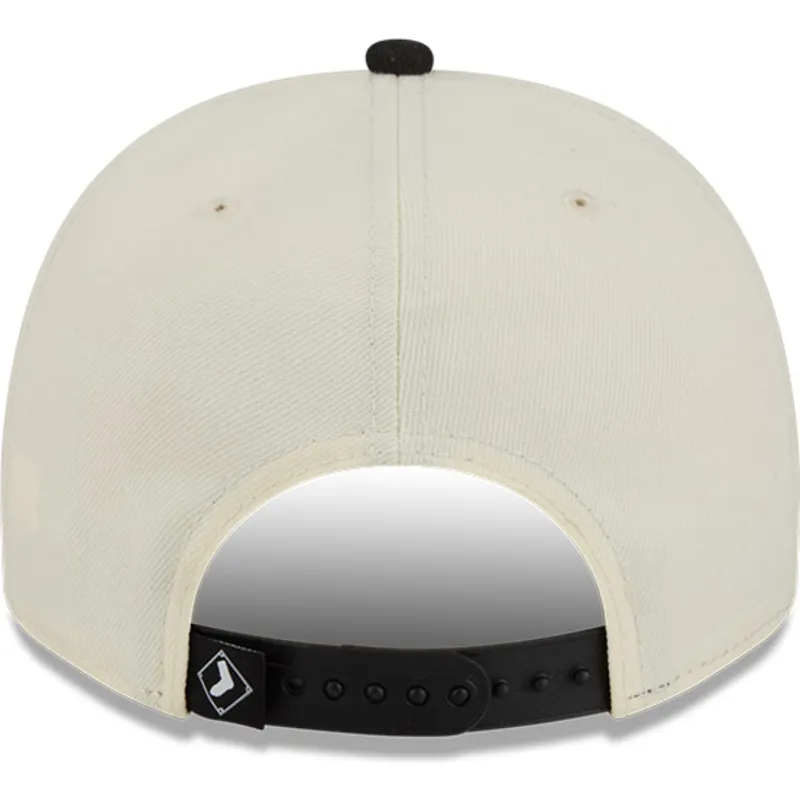 cap-zaobljena-beige-snapback-9fifty-a-frame-classic-chicago-white-sox-mlb-new-era cap-zaobljena-beige-snapback-9fifty-a-frame-classic-chicago-white-sox-mlb-new-era