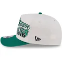 new-era-curved-brim-9fifty-a-frame-classic-boston-celtics-nba-beige-and-green-snapback-cap