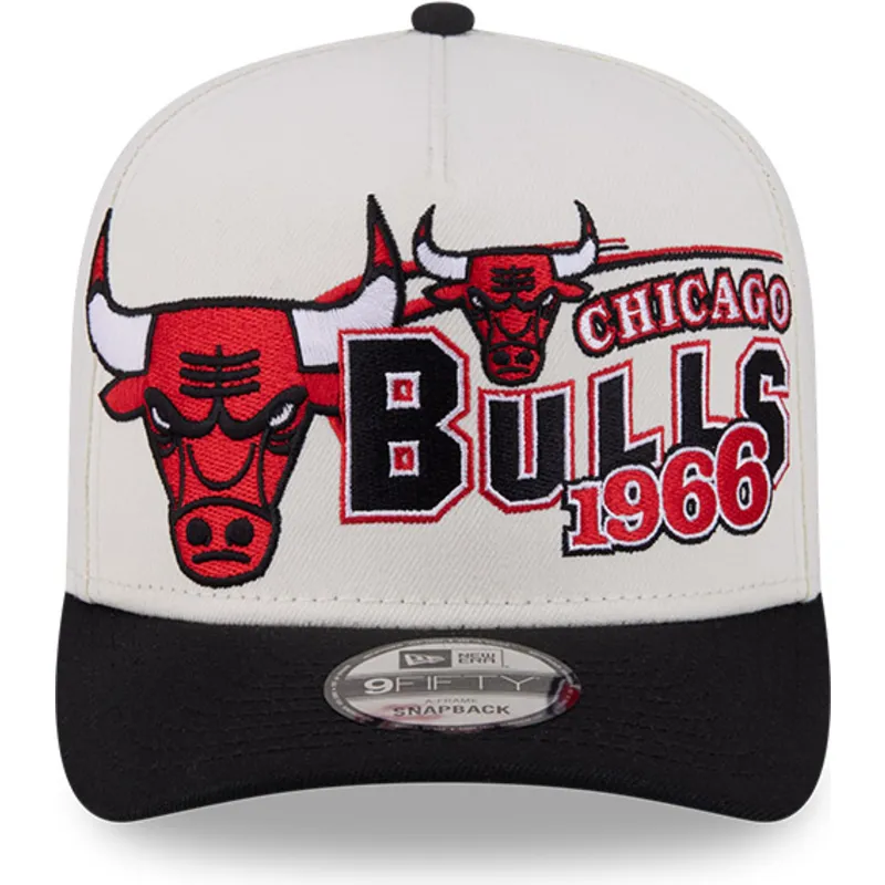 cap-zaobljena-beige-snapback-9fifty-a-frame-classic-chicago-bulls-nba-new-era