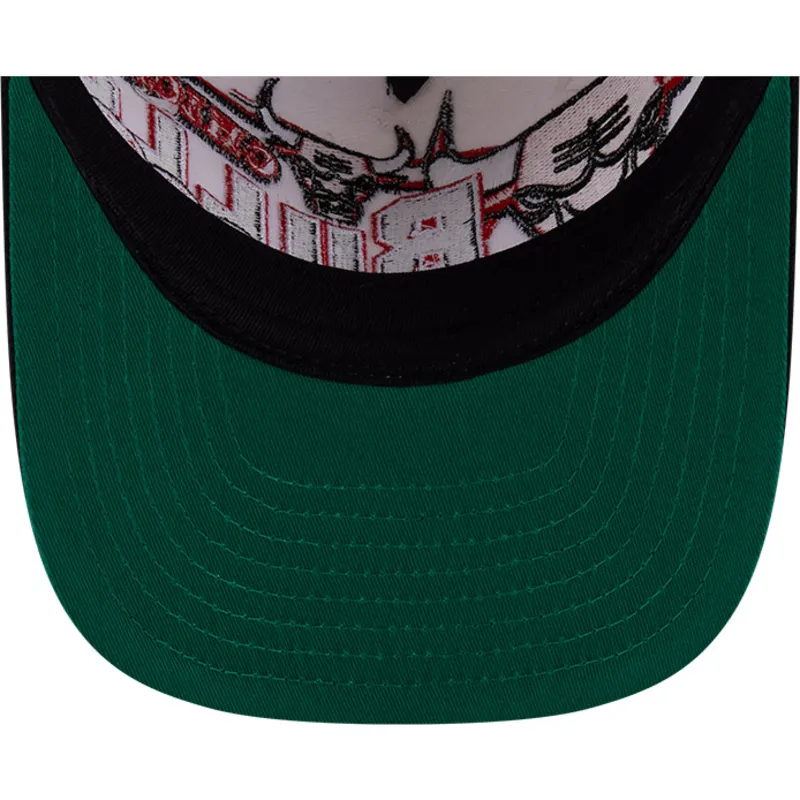 cap-zaobljena-beige-snapback-9fifty-a-frame-classic-chicago-bulls-nba-new-era