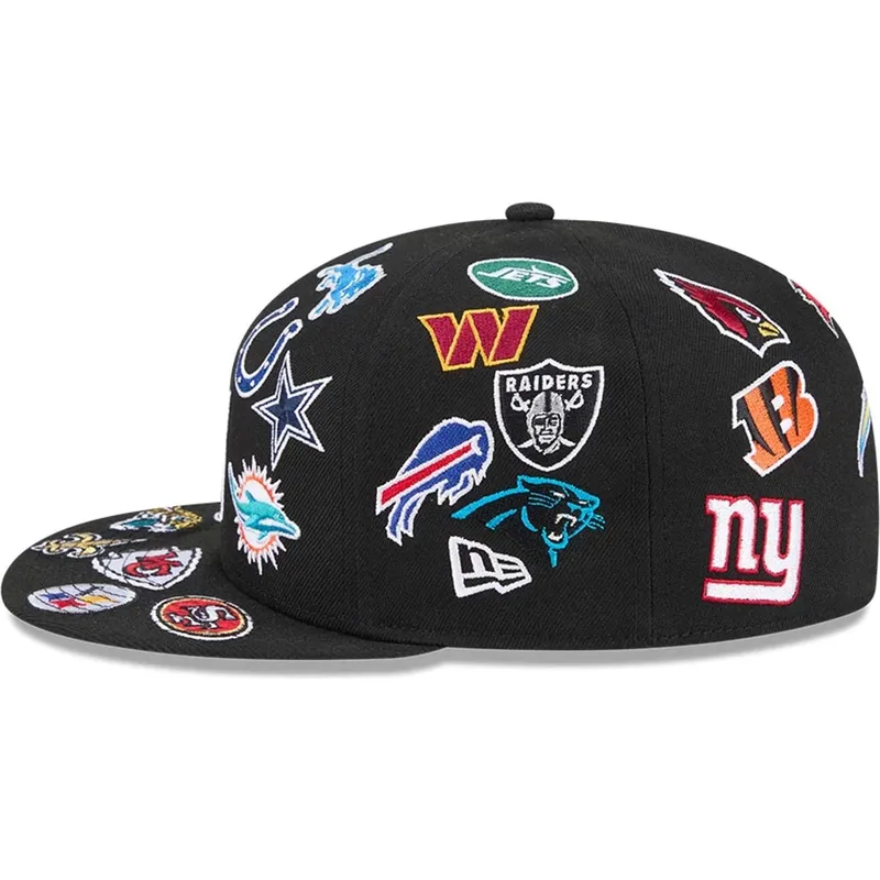 kapa-ravna-crna-prilagodena-59fifty-all-over-nfl-new-era kapa-ravna-crna-prilagodena-59fifty-all-over-nfl-new-era