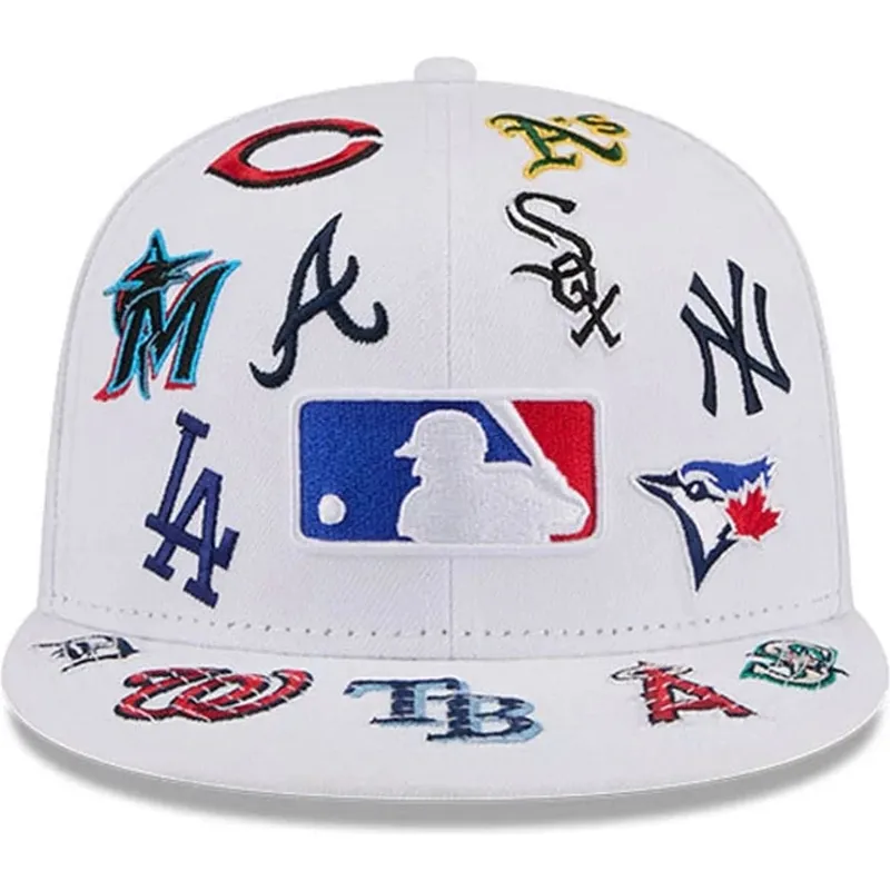 kapa-ravna-bijela-prilagodena-59fifty-all-over-mlb-new-era kapa-ravna-bijela-prilagodena-59fifty-all-over-mlb-new-era