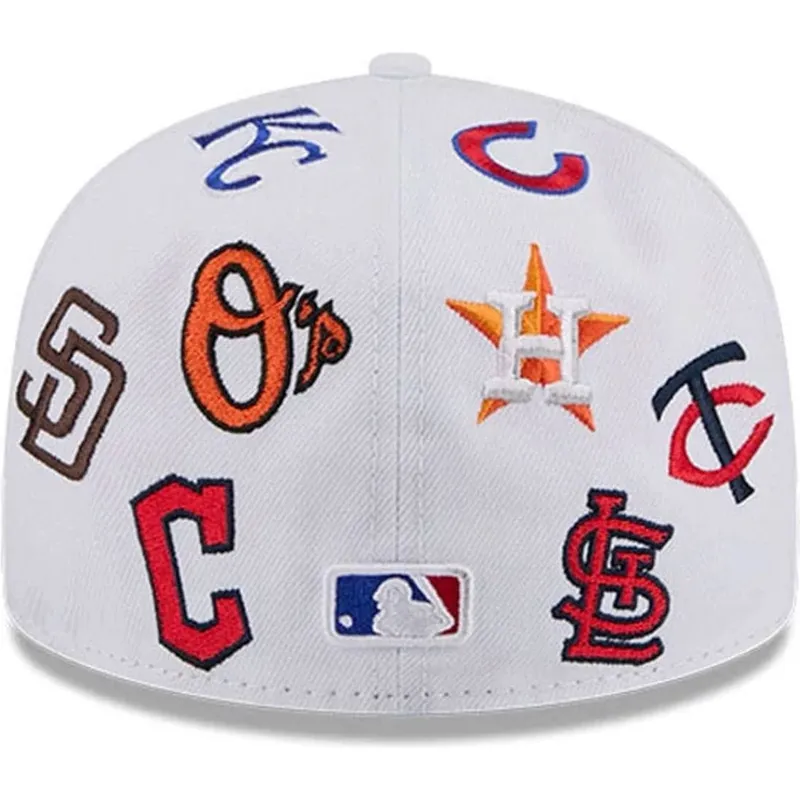 kapa-ravna-bijela-prilagodena-59fifty-all-over-mlb-new-era kapa-ravna-bijela-prilagodena-59fifty-all-over-mlb-new-era