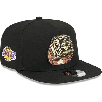 Kape ravna crna snapback 9FIFTY A Frame Ring Los Angeles Lakers NBA New Era