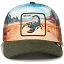 kapa-zaobljena-visebojno-snapback-deadly-scorpion-in-the-element-the-farm-goorin-bros