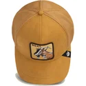 kapa-zaobljena-smeda-snapback-golden-goat-metallic-the-farm-goorin-bros