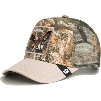 Kape zaobljena maskirni snapback Realtree Edge Represent Eagle The Farm Goorin Bros.