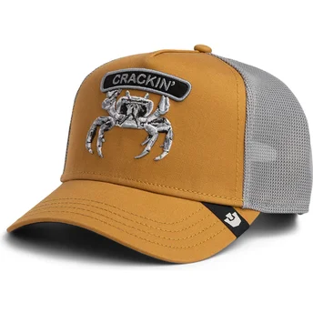 Kapa zaobljena smeđa snapback Classic Rocker Crackin' The Farm Goorin Bros.