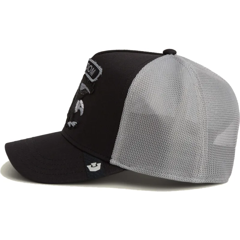 kapa-zaobljena-crna-snapback-classic-rocker-freedom-the-farm-goorin-bros